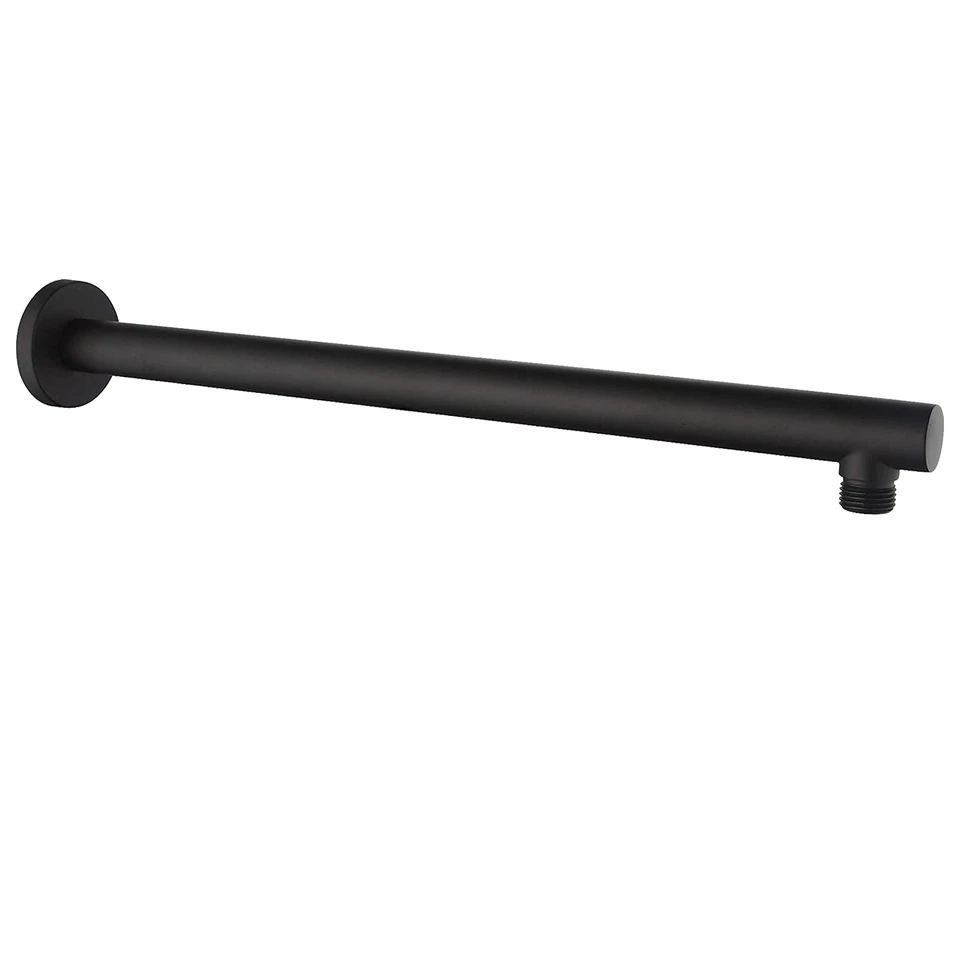 Duschkopfarm BL-AM 4 Schwarz Matt Brausehalter Duscharm Brausearm Arm 40cm für D - Bild 1 von 1
