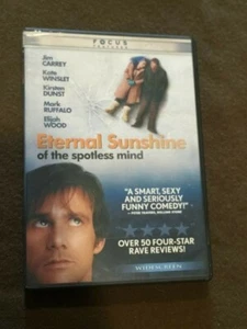 Eternal Sunshine of the Spotless Mind Jim Carrey Kate Winslet DVD Movie - Imagen 1 de 3