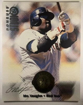 Mo Vaughn 1997 Studio - Master Strokes de gran tamaño 8x10/5000 #7 Boston Red Sox Foto 1 de 2