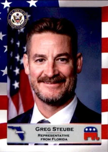 2020 United States Congress #204 Greg Steube Bradenton Florida University of FL - Picture 1 of 2