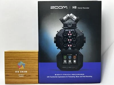 Zoom H8 Handy Recorder Podcast Field Recording 8-channnel Music Sound Black - Image 1 of 4