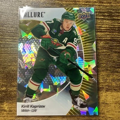 2023-24 Upper Deck Allure - Yellow Taxi #25 Kirill Kaprizov‼️🔥🏒 - Image 1 of 4