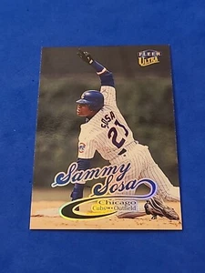 Tarjeta de béisbol Sammy Sosa Fleer Ultra 1999 #192 - Imagen 1 de 2