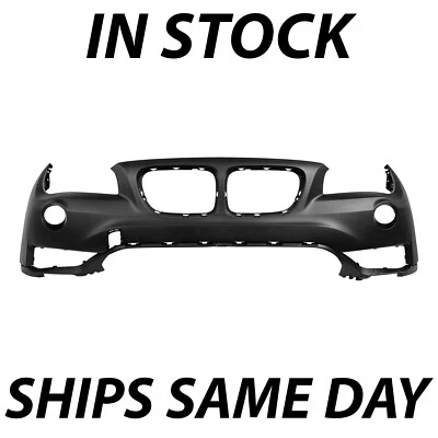 NEW Primered Front Upper Bumper Cover Fascia for 2013 2014 2015 BMW X1 13 14 15 - Image 1 of 4