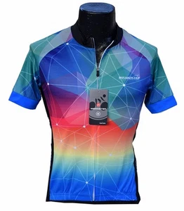 Camiseta de ciclismo Weimostar para hombre talla M manga corta colorida camisa de ciclista, nueva con etiquetas - Imagen 1 de 9