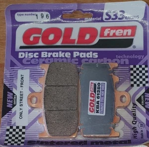 BMW R1150 gs GOLDfren 196 S33 like SBS796, EBC FA335HH, Freodo FDB 2125 - Picture 1 of 4