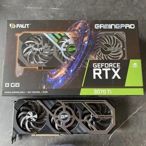 Palit Gaming Pro RTX 3070 Ti 8GB GDDR6X PCI Express 4.0 ATX Video Card Used - Picture 1 of 7
