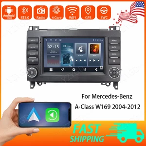 For Mercedes Benz A-Class W169 2004-2012 Android Carplay 7" Car Radio Stereo GPS - Picture 1 of 19