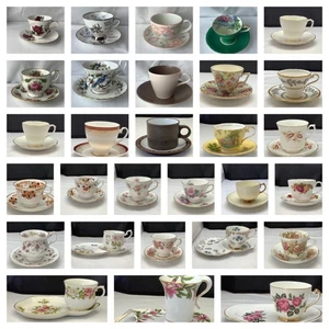 Vintage China Tea Cups and Saucers - Choice - From £1.95 - Picture 1 of 171
