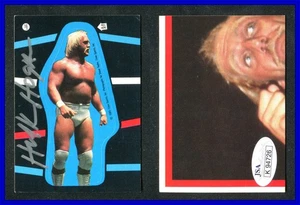 Pegatinas JSA 1985 Topps WWF #16 Hulk Hogan RC autografiadas firmadas AUTO - Imagen 1 de 2