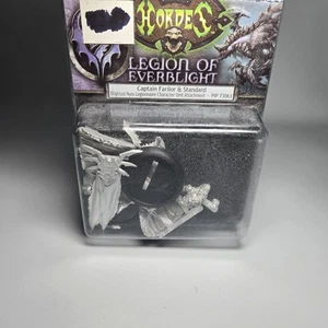 Captain Farilor & Standard [x1] Legion of Everblight [Hordes] NIB - Bild 1 von 2