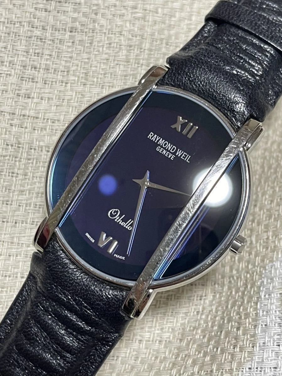 RAYMOND WEIL GENEVE Othello ダイヤ 電池新品・箱有 Raymond Weil Othello 2850 Stainless steel Blue | Dealer | EveryWatch