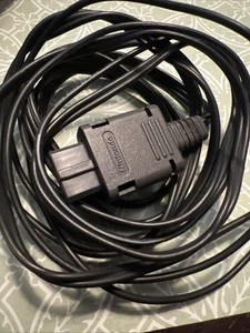 Cable adaptador de corriente alterna Nintendo OEM 64 - negro (probado) - Imagen 1 de 3