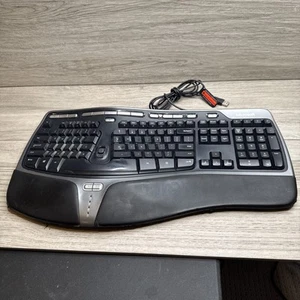 Microsoft Natural Ergonomic Keyboard 4000 v1.0 KU-0462 USB Wired - Picture 1 of 12