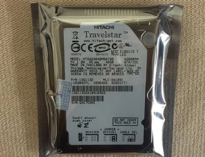 40GB IDE Hitachi HTS424040M9AT00 2.5" 9.5MM drive HDD - Image 1 of 4