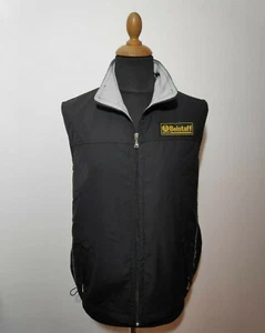 Belstaff Vest Men's Size XL Black Moto Polyester Jacket Motorcycle Underjacket - Picture 1 of 10