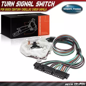 Turn Signal Switch for Buick Century Cadillac Chevy Impala Oldsmobile Pontiac - Picture 1 of 8