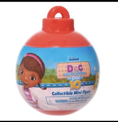 Disney Doc McStuffins "The Doc is 10" Collectible Mini Figure Capsule Ornament - Image 1 of 3