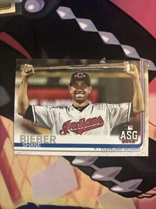 2019 Topps Update Shane Bieber #US75  ASG Indians - Picture 1 of 2
