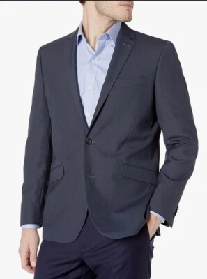 Adolfo Gray Sport Coat Blazer Suit Jacket Mens Size 50R (SU) - Image 1 of 4