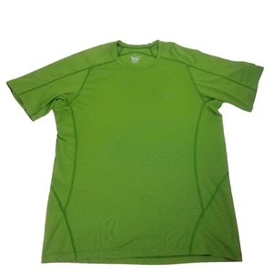 ArcTeryx Short Sleeve T Shirt Mens Large Green Base Layer Performance Gym - Picture 1 of 12