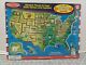 Melissa & Doug Deluxe Wooden USA Map Sound Children's Puzzle NEW