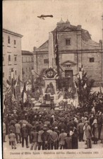 MONTEFIORE DELL'ASO VIAGGIATA 1922 ONORANZE AL MILITE IGNOTO  ECCEZZIONALE !!!