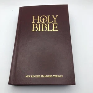 Holy Bible New Revised Standard 1989 Hardcover ABS American Society NRSV Read… - Imagen 1 de 6