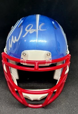 TENNESSEE TITANS MIKE VRABEL SIGNED MINI HELMET JSA COA NFL AUTHENTIC PATRIOTS - Image 1 of 3