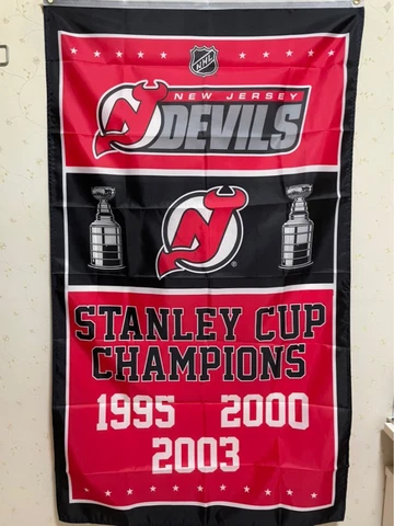 New Jersey Devils Flag 3x5ft Banner Polyester Ice Hockey Stanley Cup devils001 Cover