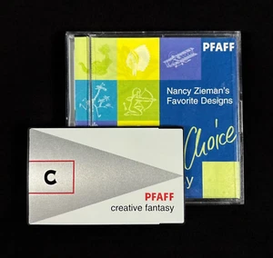 Nancy Zieman's Favorite Embroidery Designs Card for Pfaff 7570 7560 2160 2170 - Picture 1 of 7