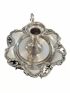 American Sterling Silver Miniature Chamberstick 45 Grams - Picture 1 of 7