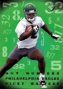 1995 Flair #9 Ricky Watters Hot Numbers