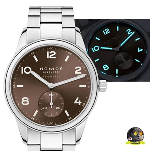 Nomos Club Sport Neomatik 39 Automatic tobacco Dark Brown Dial Men's Watch 759 - Picture 1 of 13