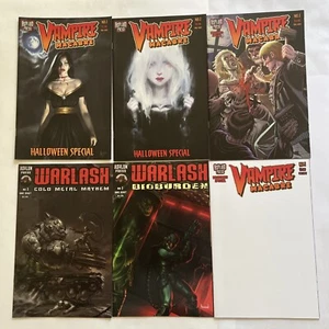 Vampire Macabre Halloween Warlash Horror Comics Lot by Frank Forte - Picture 1 of 19
