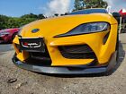 3 PCS AG STYLE CARBON FRONT LIP SPOILER FOR TOYOTA SUPRA A90