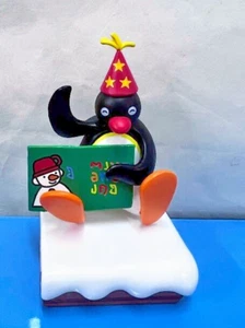 Pygos Pingu action figure Mini Scene 1 - Story time kid ! - Picture 1 of 3