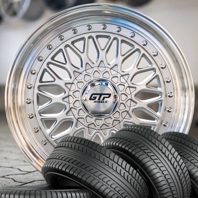 Sommerräder 17" GTP 072 Silber poliert - NANKANG 185/35 R17 - Bild 1 von 1