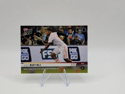 2019 Topps Now MLS #38 Josef Martinez Atlanta United Nets 2 Goals In 3-0 Victory - Image 1 of 2
