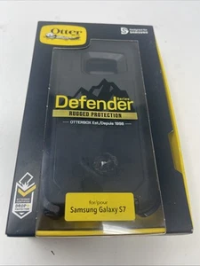 Neu Otter Box Defender Handyhülle für Samsung Galaxy S7 schwarz robust mit Clip - Bild 1 von 4