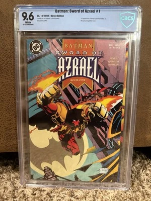 Batman: Sword of Azrael #1 CBCS 9.6 First Appearance Of Azrael - Image 1 of 2