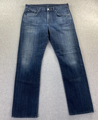 Citizens Of Humanity COH Jeans Men 34X32 Blue Perfect Relaxed Straight Fit Denim - Image 1 of 4
