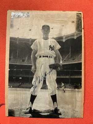 Gil McDougald🔥 Bobby Shantz 🔥Recorte de periódico de los Yankees A 🔥ÚNICO 🔥 Foto 1 de 2