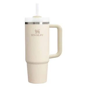 STANLEY Water Bottle Mug H2.0 Vacuum Slim Quencher 0.88L 10-10827-613 (Cream/FF) - Picture 1 of 9