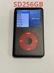 Reproductor Mp3 iPod Classic 7ª Generación U2 (Actualizado 256 GB) Rockbox de Alta Capacidad - Imagen 1 de 3