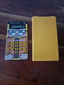 Vintage Texas Instruments Little Professor Maths Trainer Working '80s Plus Case. - Picture 1 of 9