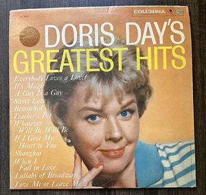 Doris Day Greatest Hits 1958 Vinyl Record Album 12" Columbia - Picture 1 of 13