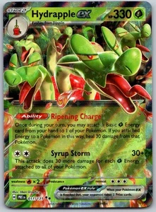 Tarjeta Pokémon Hydrapple ex 011/131 Doble Rara Evoluciones Prismáticas - Casi Nueva - Imagen 1 de 2