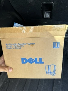 Dell Computer Speakers Model A215 Black - Multimedia Speaker System - Picture 1 of 2