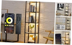 Fantasy Plus - Tall Display Shelf with Dimmable LED Black Fantasy Plus Pro - Picture 1 of 7